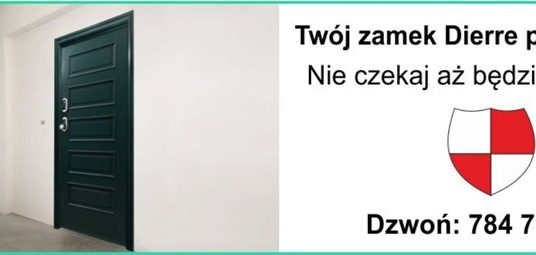 Dierre zablokowany zamek