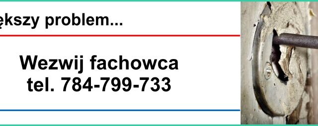 Jak otworzyć zamek z dużym kluczem?